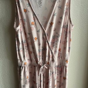 Peach Disney Storybook Jumpsuit